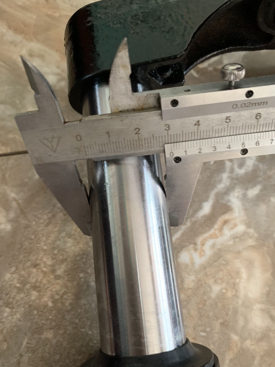 Bộ phuộc trước xe đạp điện cap a ( chảng ba + phuộc ) THẮNG ĐĨA