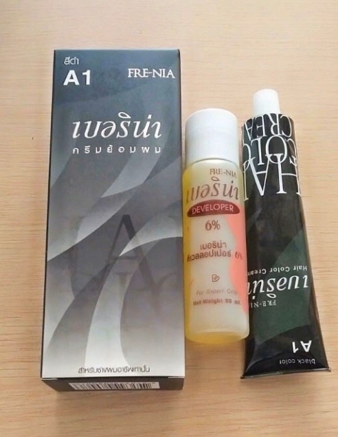 Thuốc Nhuộm Tóc FRENIA Thái Lan A1 màu đen