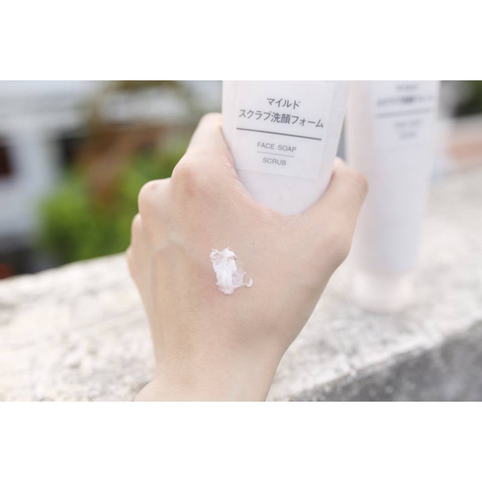 Sữa Rửa Mặt Muji Face Soap Scrub
