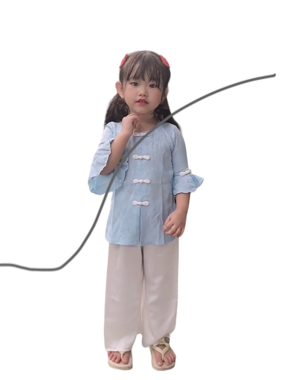 ÁO BÀ BA CÁCH TÂN CÚT TÀU MẸ VÀ BÉ