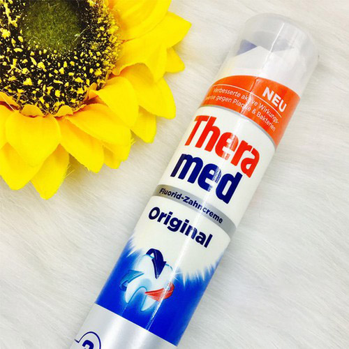 Theramed toothpaste head cream
