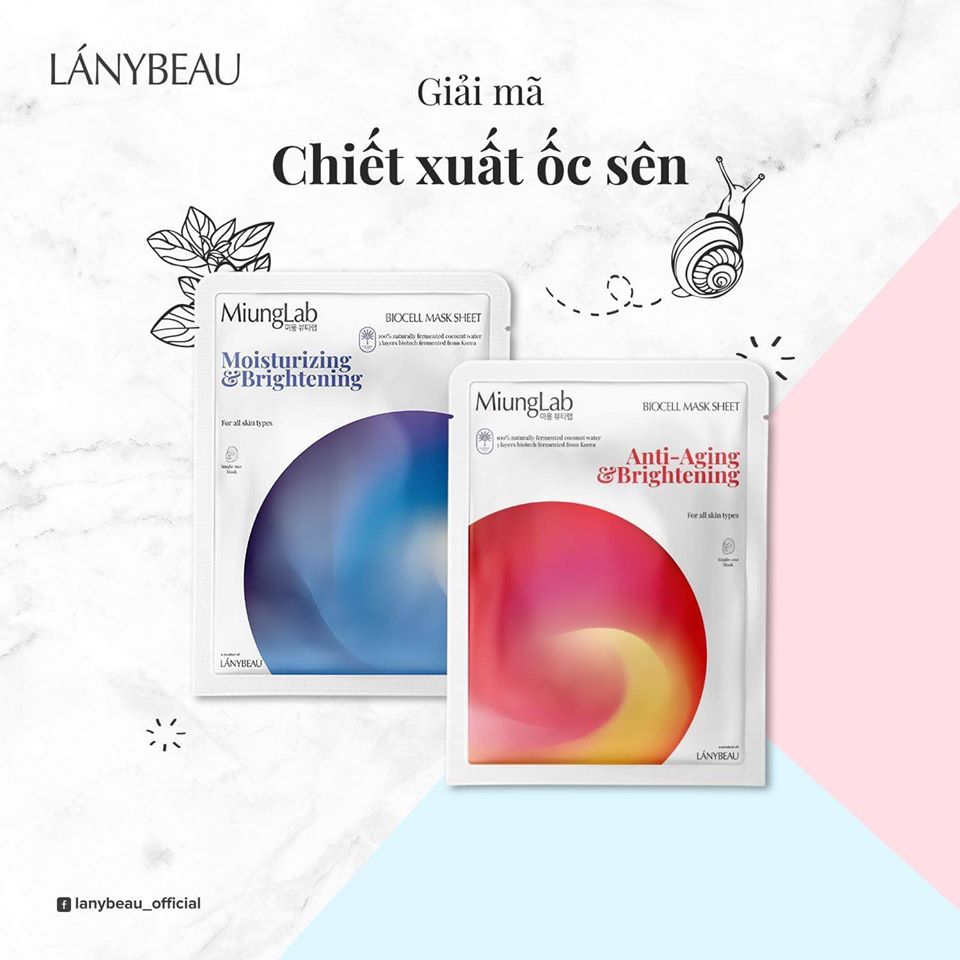 [HCM]Mặt Nạ MIUNG LAB Phiên Bản Mới (1 miếng)