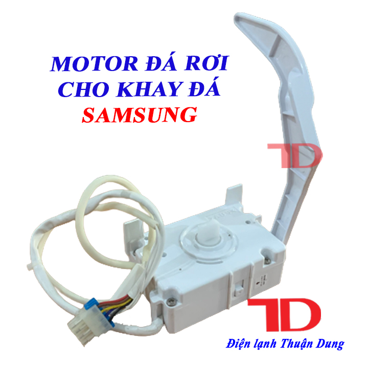 Motor đá xoay tủ lạnh Samsung, mô tơ đổ đá tủ lạnh Samsung, motor đá rơi - Điện Lạnh Thuận Dung