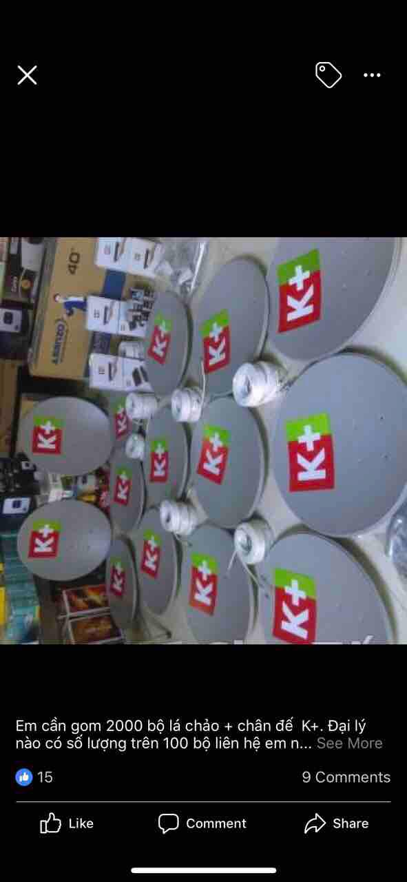 [HCM]Bộ chân và Lá chảo K+