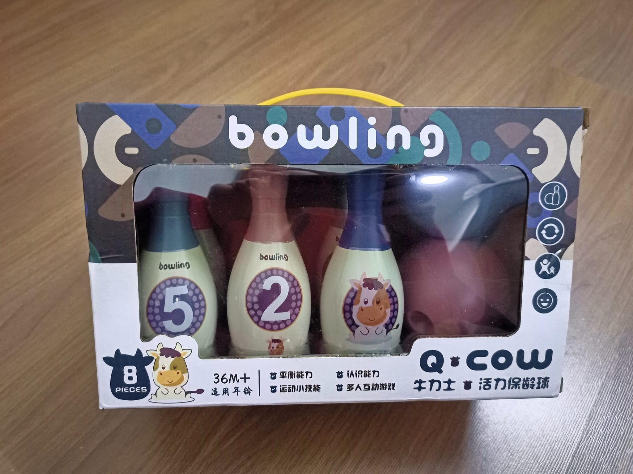 Bộ đồ chơi bowling cho bé yêu thỏa sức vận động