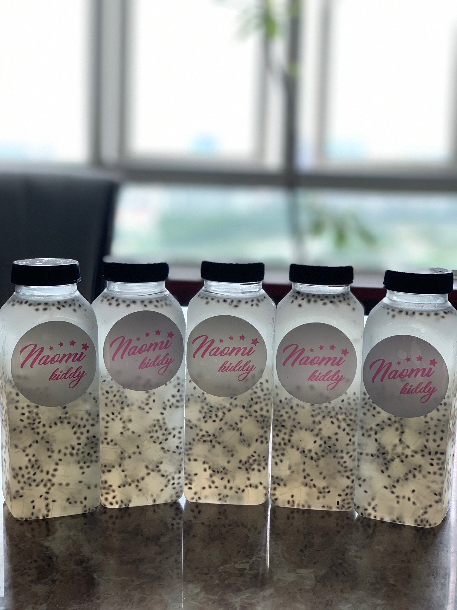 [HCM]Set 50 chai nhựa vuông cổ rộng 330ml