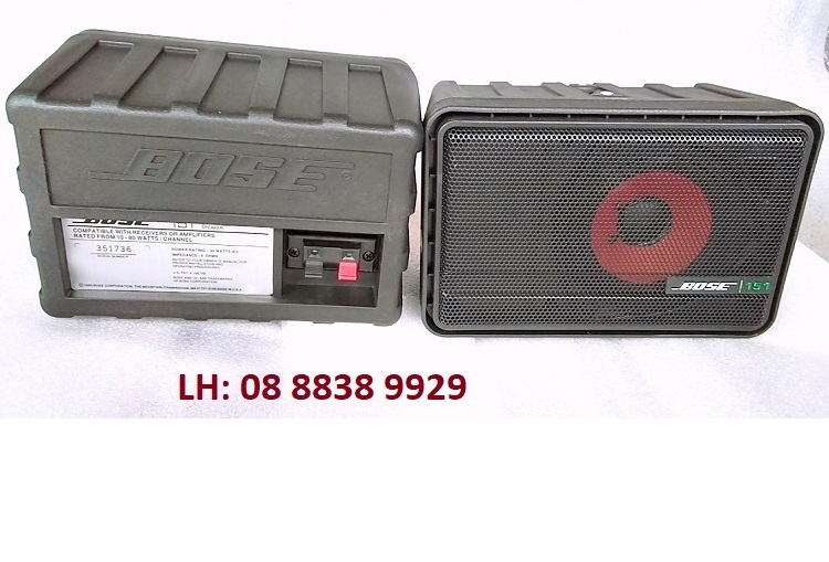 CẶP LOA TREBLE TƯỜNG BOSS 151 MÀNG ĐỎ - BOSE151