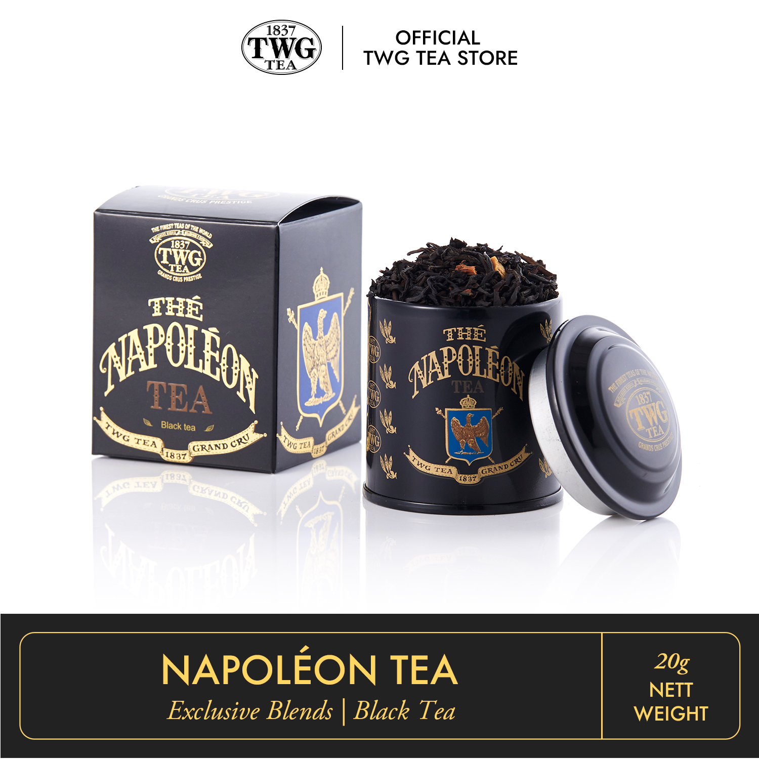 Trà TWG Tea - Napoleon Tea (20g/100g) | Trà Đen