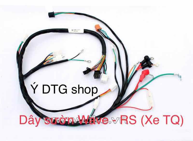 Dây Điện Sườn Xe Wave Rs Tq