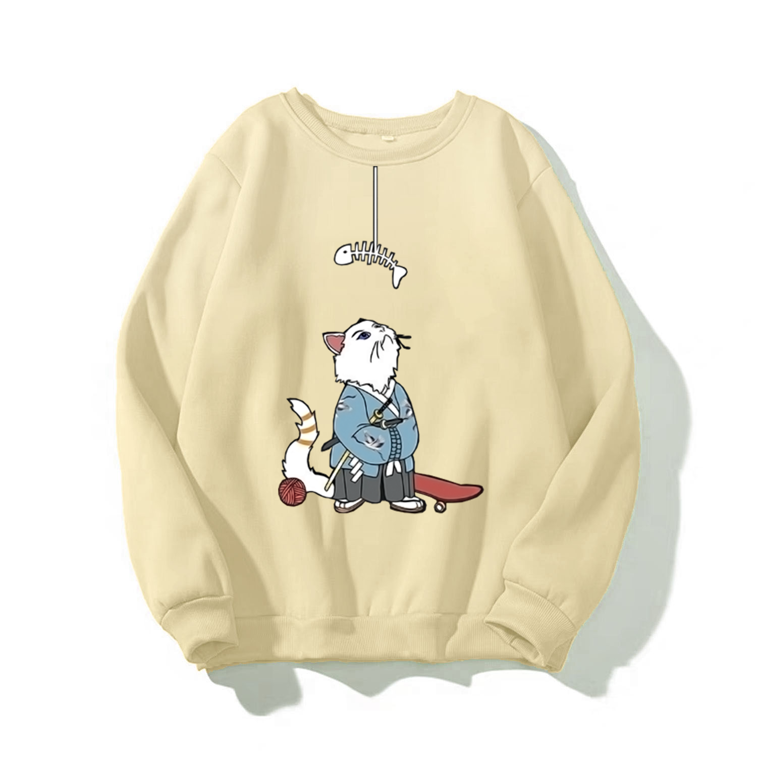 [Hoàn Tiền 15%] ÁO SWEATER NAM NỮ IN THẦN MÈO (NHIỀU MÀU)