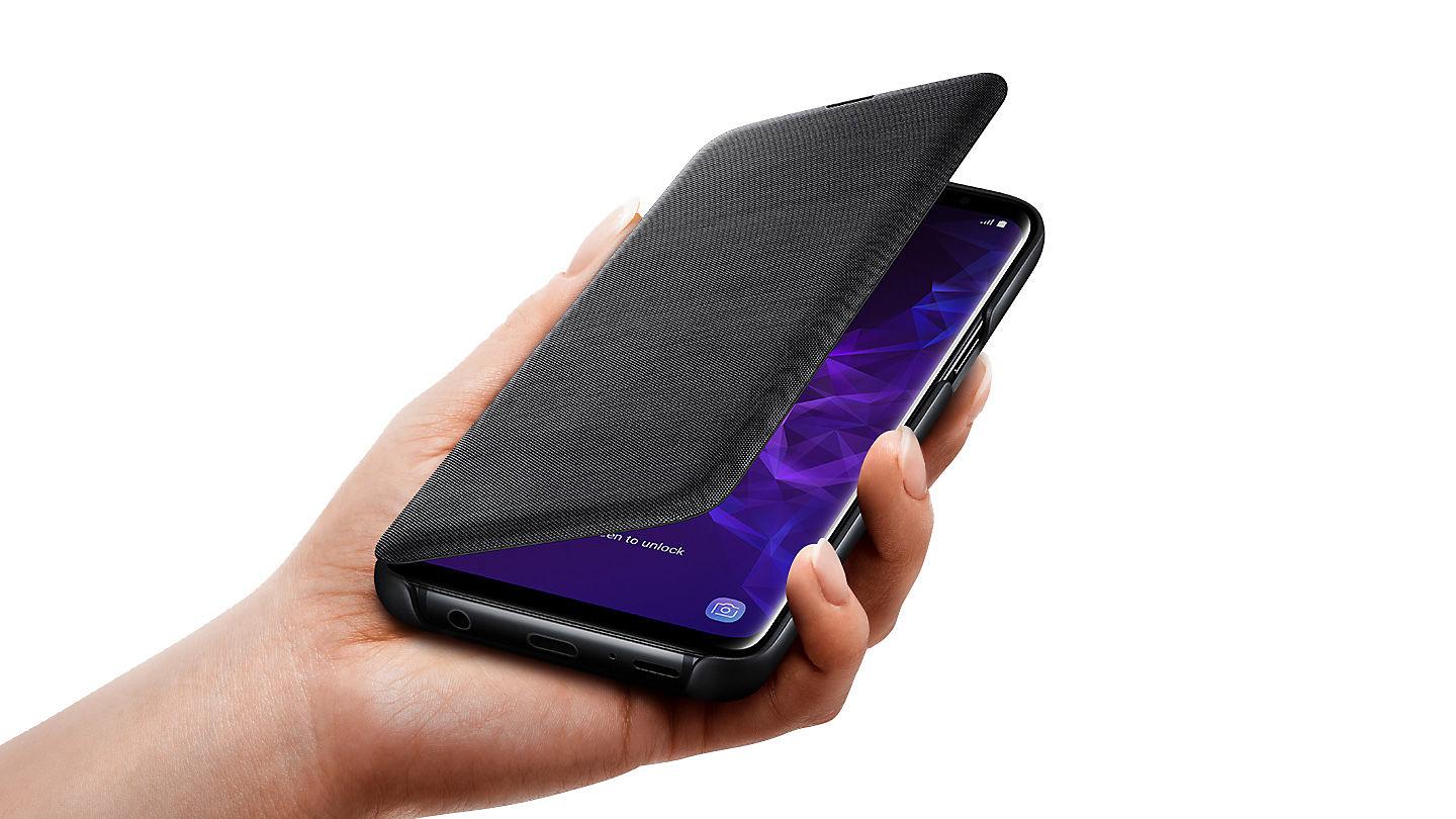 Bao da Led View Cover cho điện thoại Samsung Galaxy S9