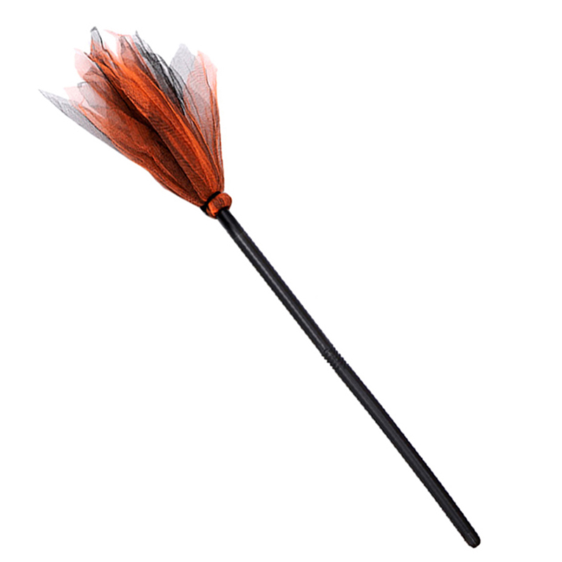 Feibeinan66 Chổi phù thủy tiệc Halloween Đạo cụ chổi bay hóa trang bằng nhựa cho trẻ em