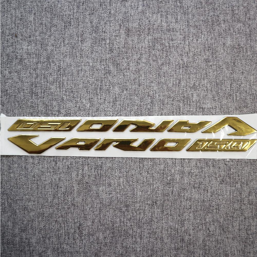 [SALE SỐC] BỘ TEM CHỮ LOGO MẪU ZIN NHỰA DẺO CAO CẤP CHO Vario 150 2018 SIÊU DÍNH CHỐNG NƯỚC ( MÀU VÀNG)