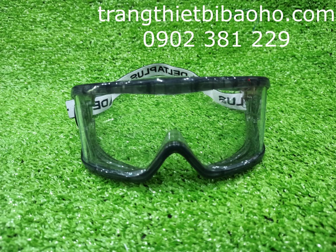 Kính chống hóa chất Deltaplus Galeras Clear dẻo trong - hàng sẵn