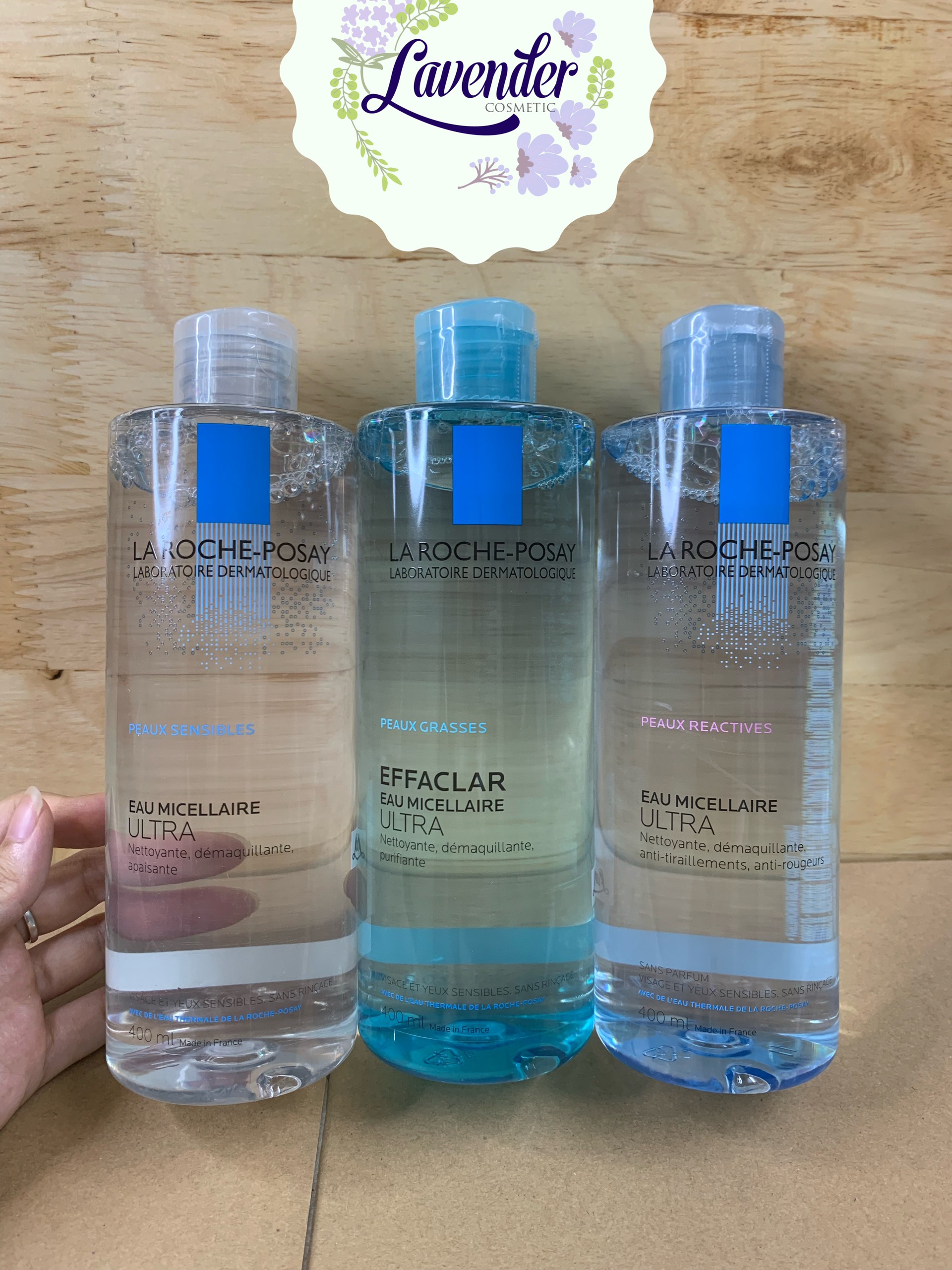 Tẩy trang La Roche Posay 400ml