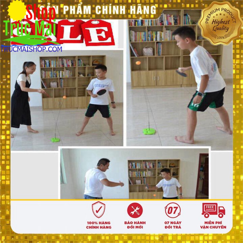 Bóng bàn tập phản xạ - môn thể thao luyện phản xạ cho mọi lứa tuổi