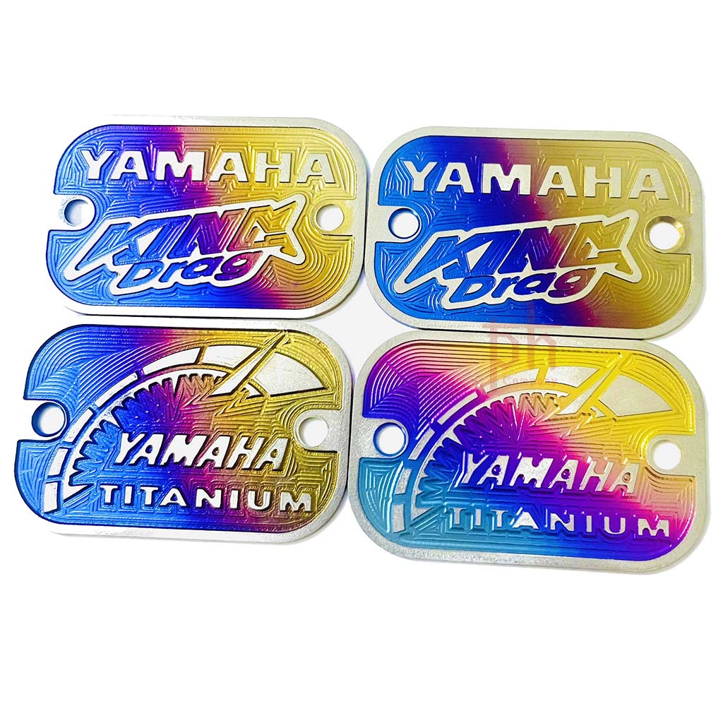 Nắp dầu titanium gắng các dòng xe yamaha, sirius, ex150,ex135-mts