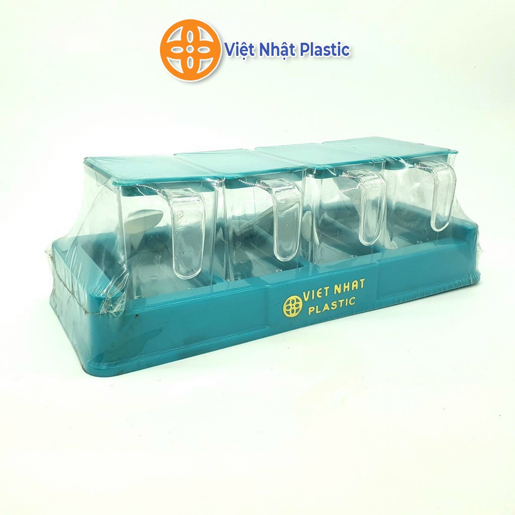 Bộ 4 Hộp Đựng Gia Vị Việt Nhật