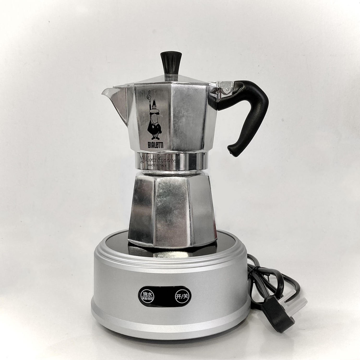 Ấm Moka Bialetti Express - ấm pha cà phê nhập khẩu Italia(3,4,6 Cup)