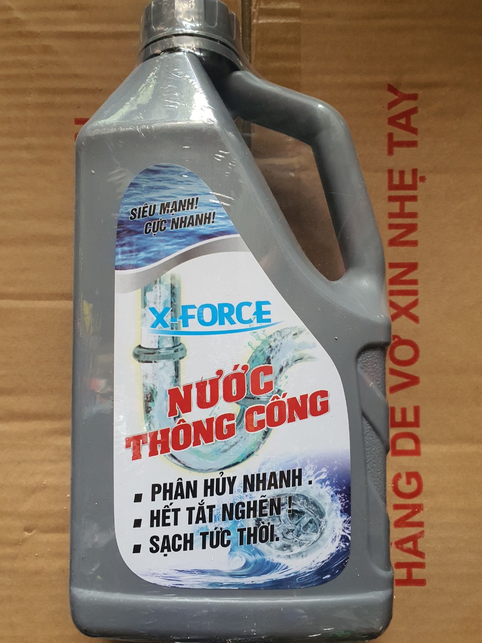 [Giá hủy diệt] [Ảnh thật] Nước thông bồn cầu X-FORCE