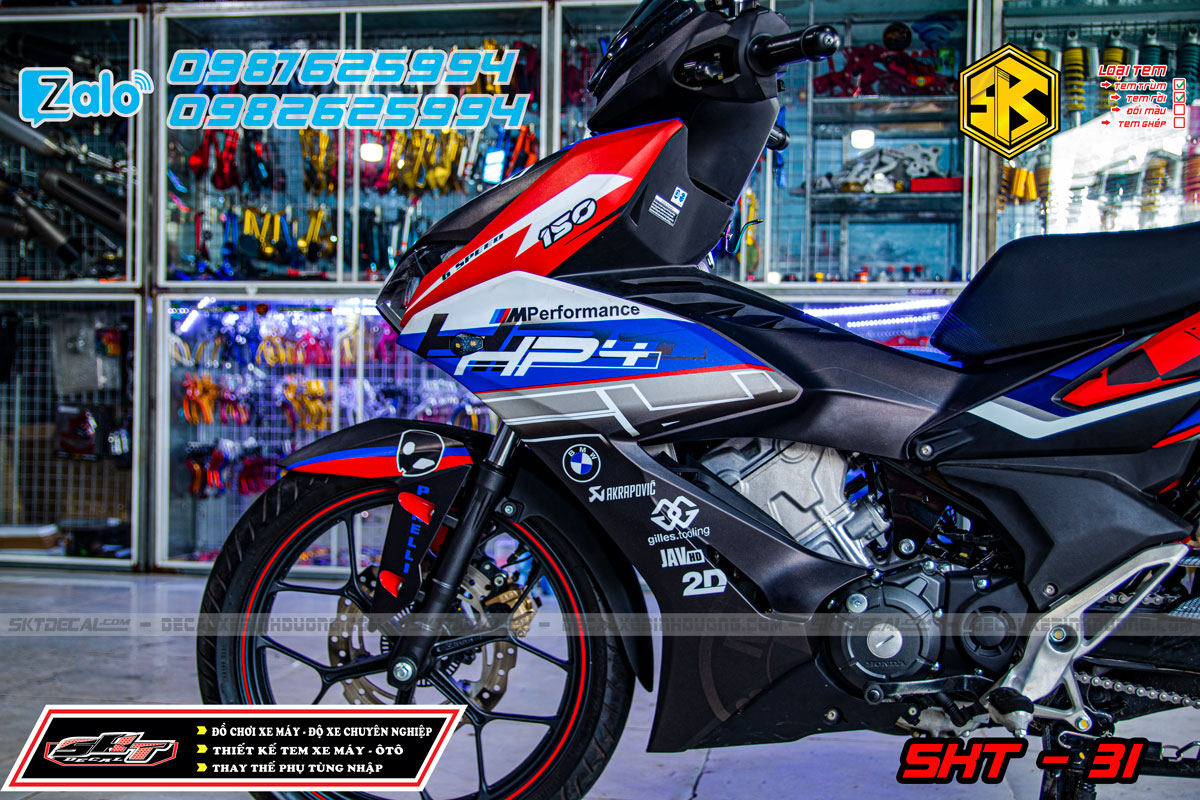 tem trùm winner x xanh đen đỏ hp4