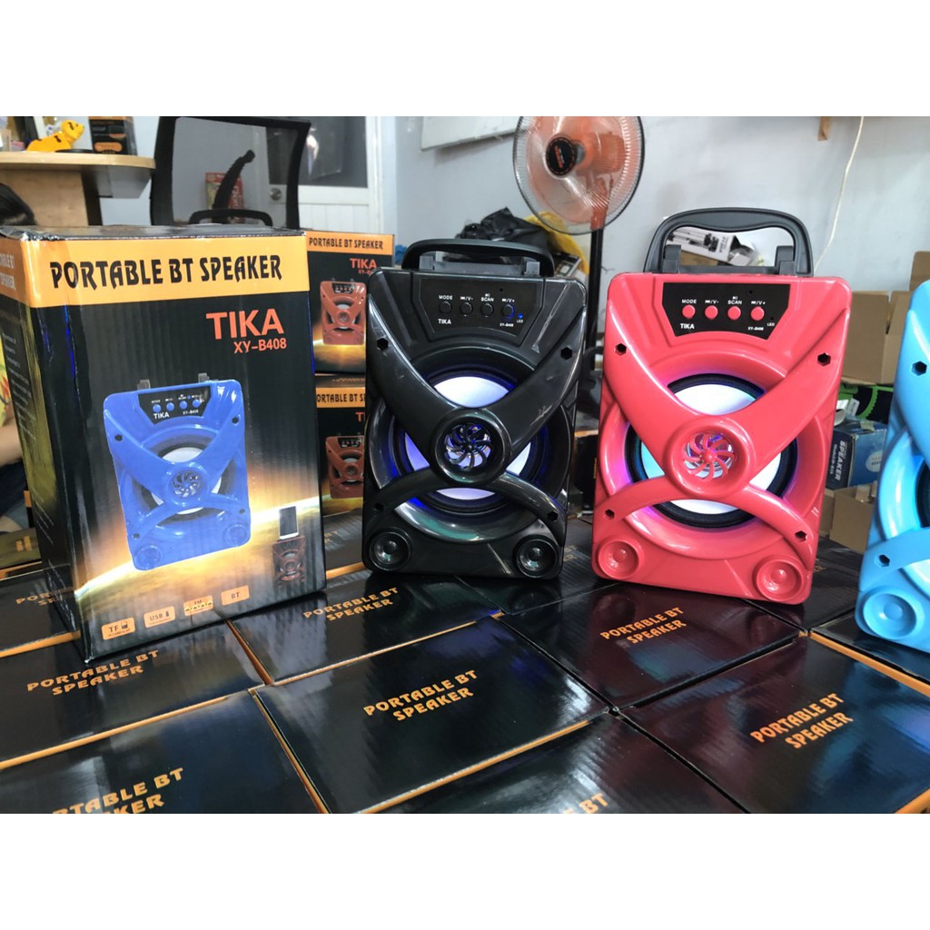 Loa Bluetooth Tika B-408 (kèm jack 3.5) âm thanh hay
