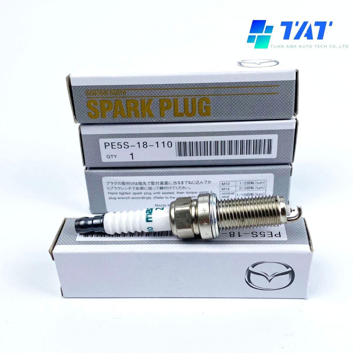 Bugi Iridium Mazda 2, Mazda 3, Mazda 6, Mazda Cx5, Mazda CX3 (PE5S-18-110)