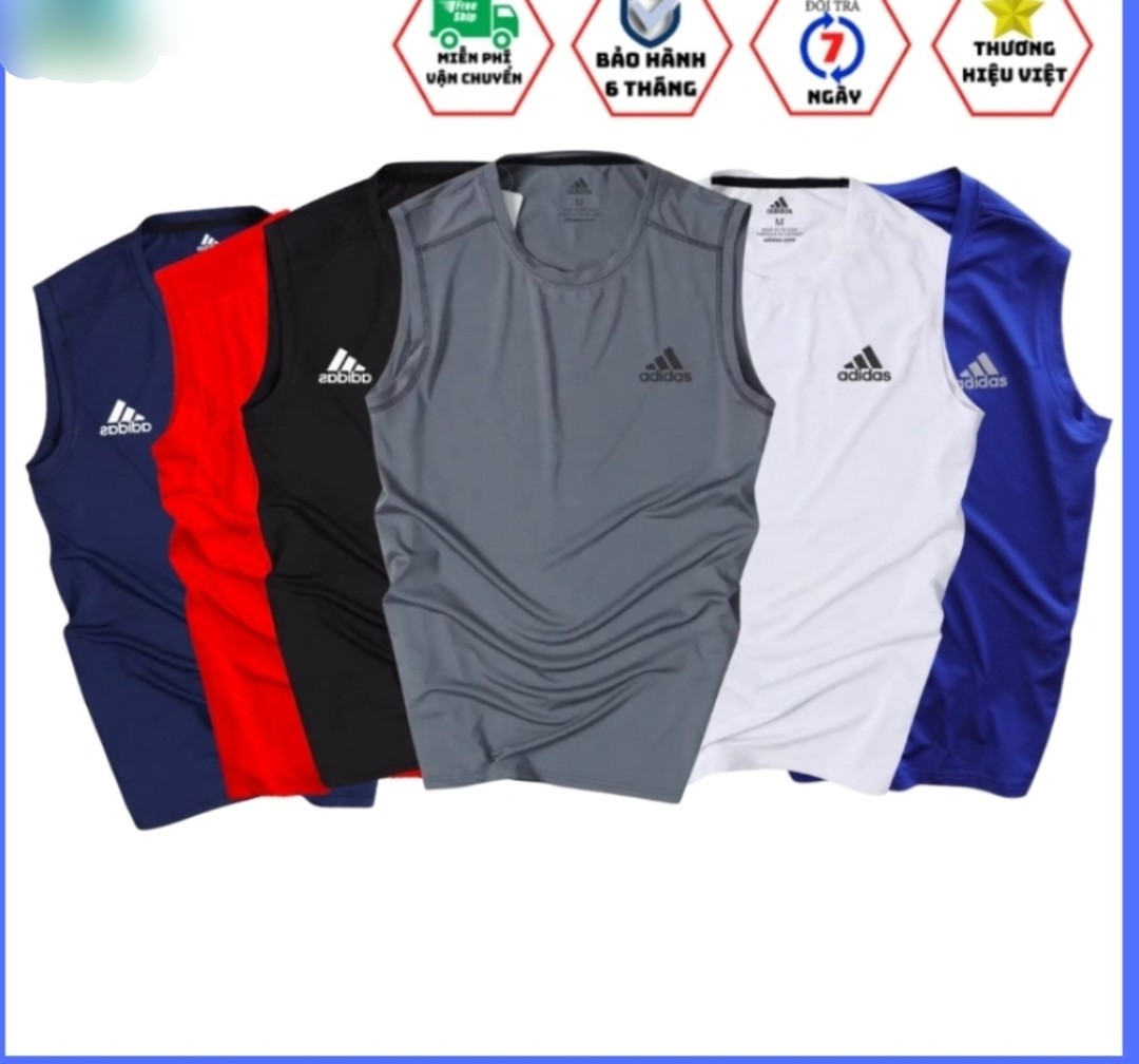 [FreeShip-Combo 3 Áo 100k ] Áo Thun Ba Lổ Sát Nách Nam Thể Thao (Có Size Đại Cồ 45-100 Kg)
