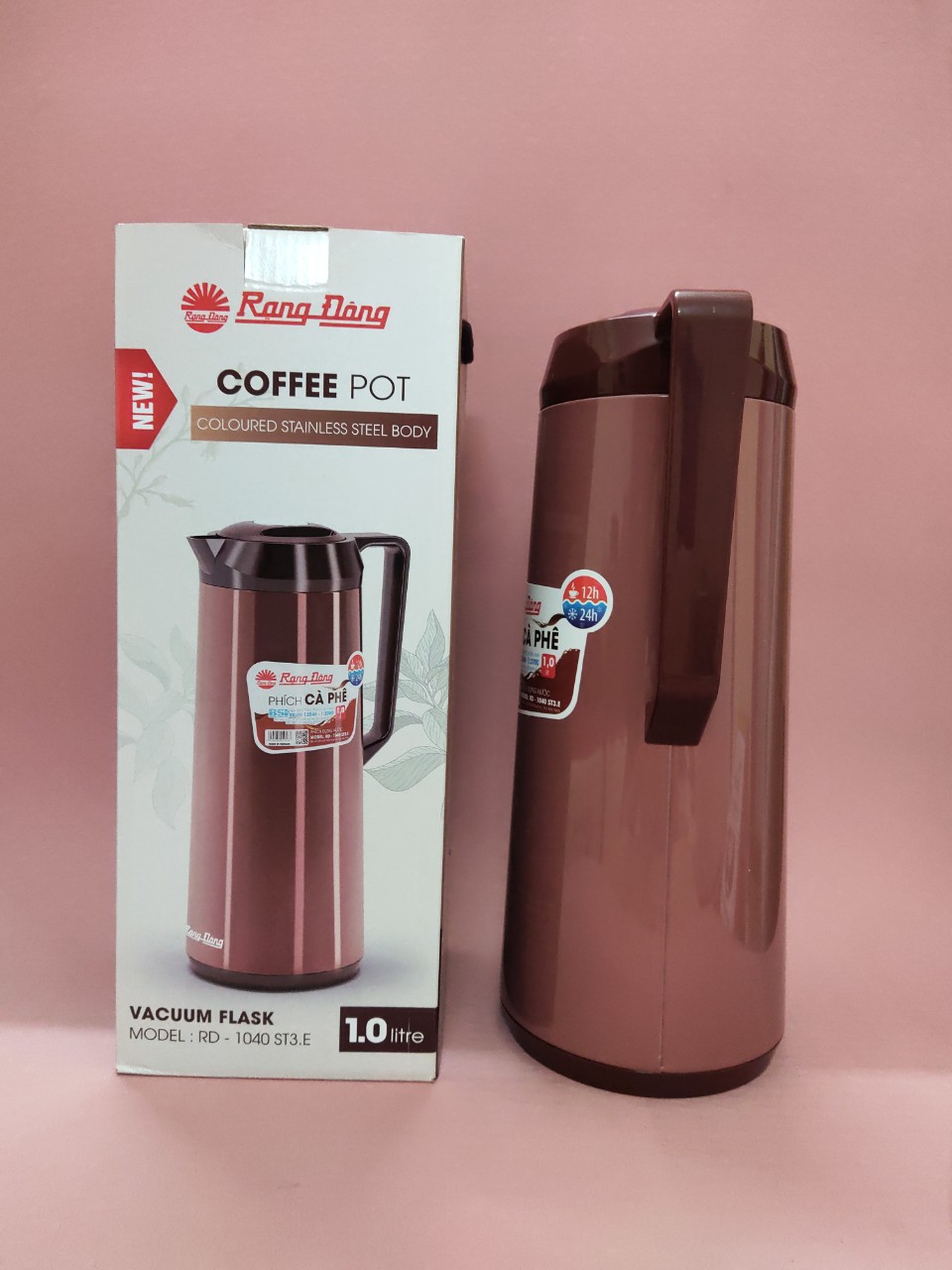 Bình Đựng Nước, Bình Trà, Bình Cafe Cao Cấp 1000ml  RD 1040 ST3.E Rạng Đông
