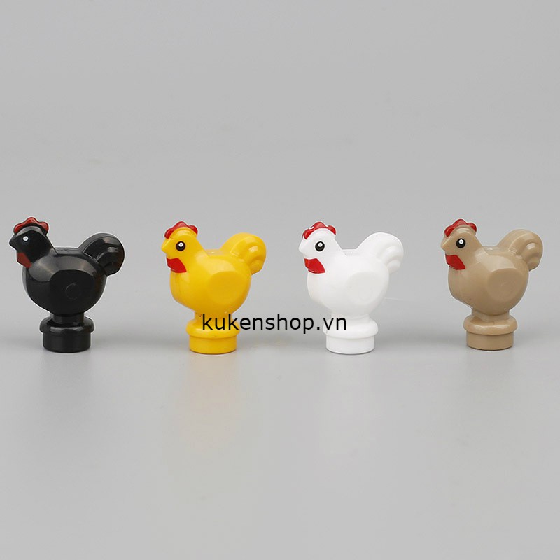 Minifigure động vật con gà mẫu mới no.1237 - phụ kiện moc
