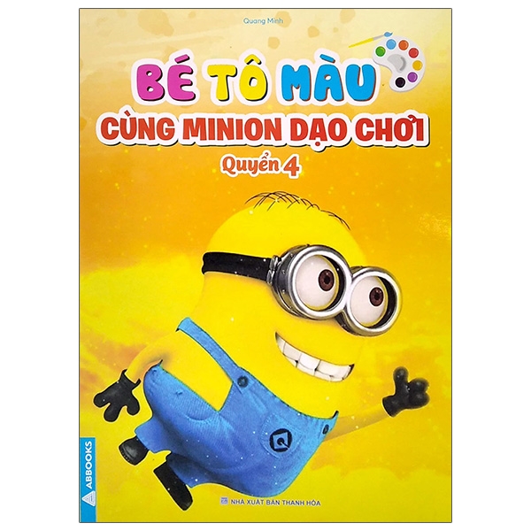 Fahasa - bé tô màu - mùa hè của minion - tập 4