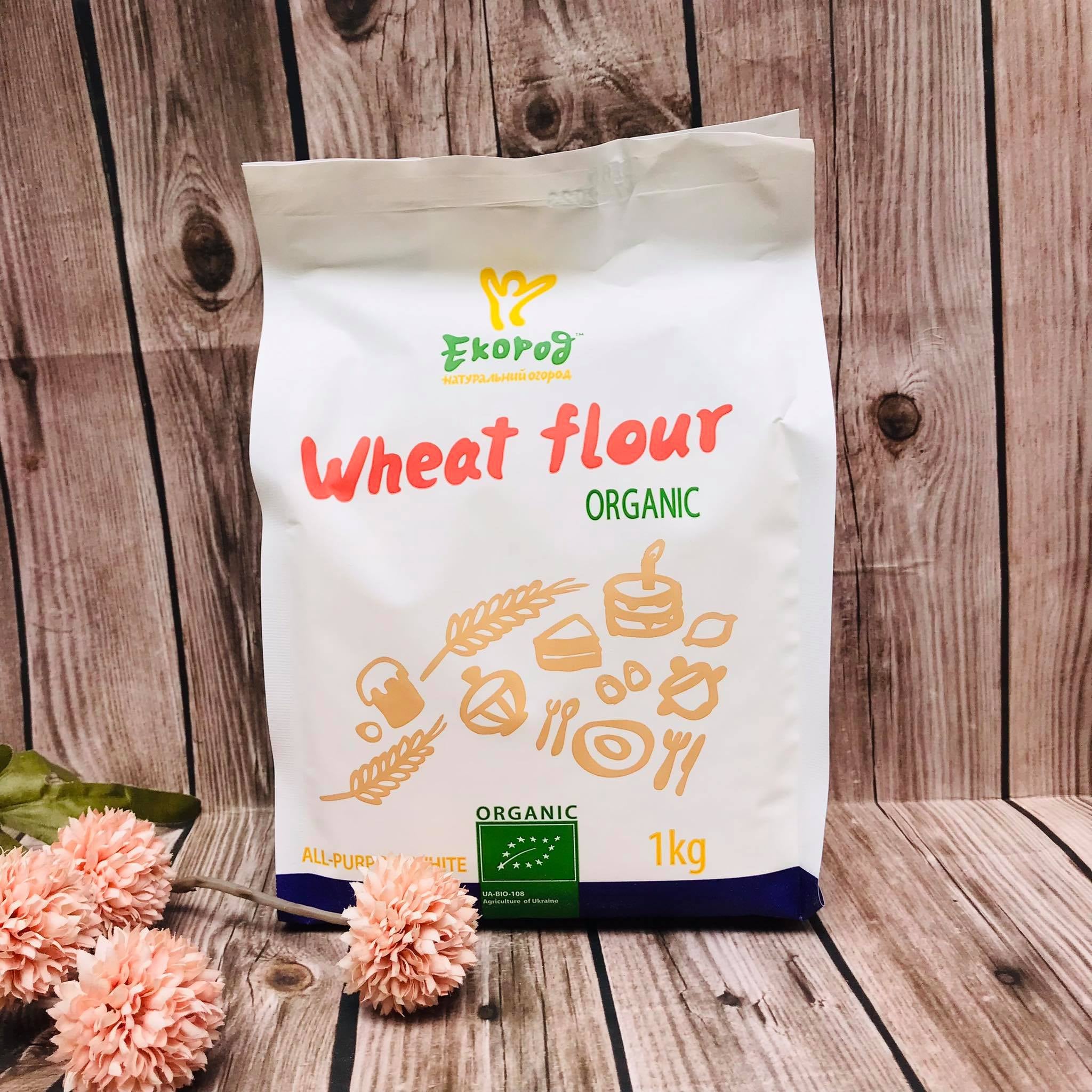 Bột Mì Đa Dụng Hữu Cơ Ecorod 1kg