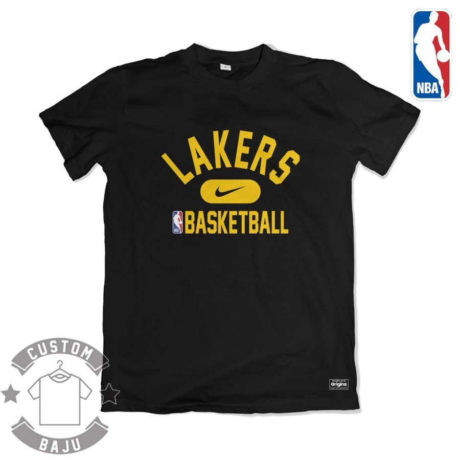 🔥 HOT🔥 Áo thun in hình LA Lakers Training 2021 NBA