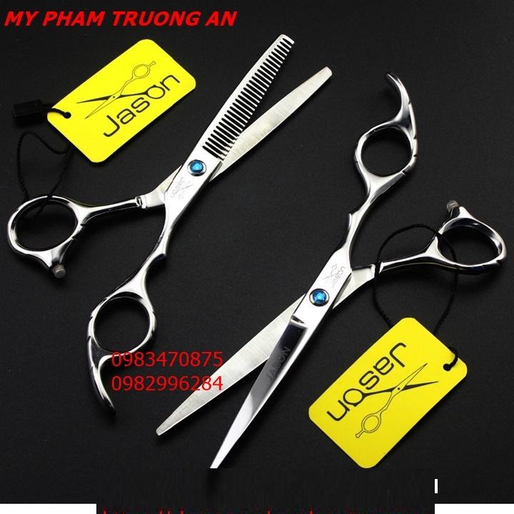 Cặp Kéo Cắt Tóc Jason Nhật Bản 6.0 inch (Tặng ví kéo)