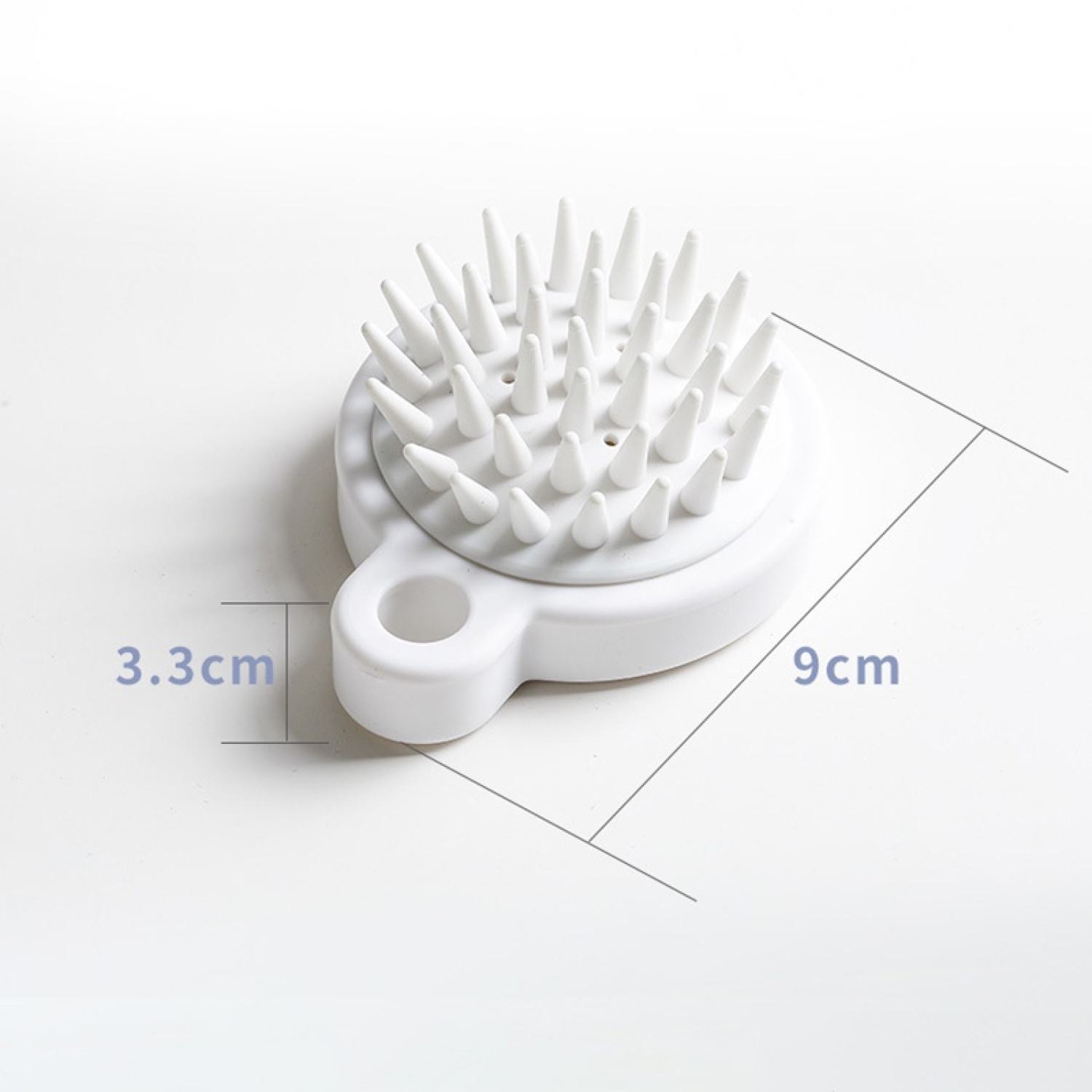 Lược gội đầu silicon mát xa da đầu , kích thích mọc tóc