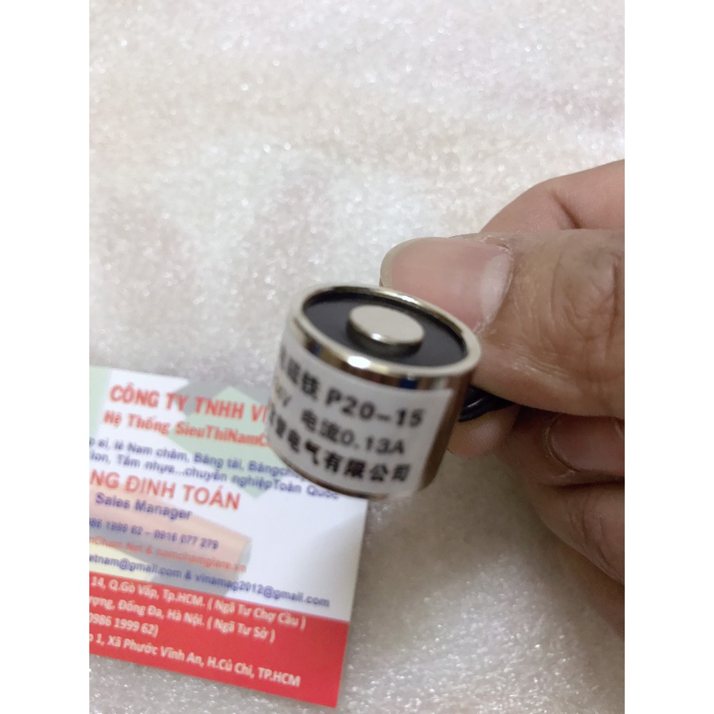 12V, 24V-2.5kg electric magnet