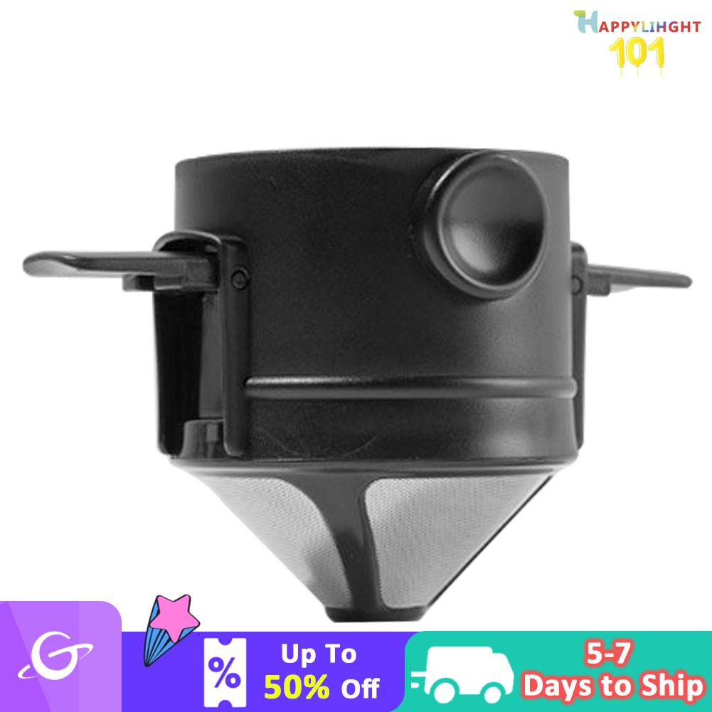 Foldable Coffee Filters Stainless Steel Drip Coffee Funnel Coffee Dripper