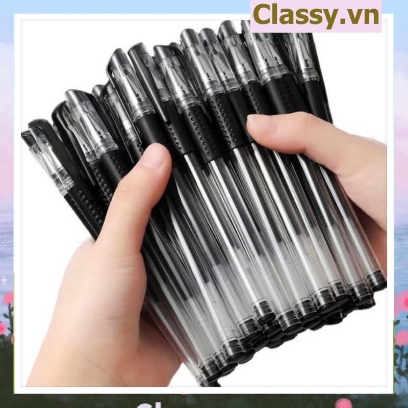 Classy Bút Nước Gel 0.5 Màu Mực Đen Xanh Đỏ