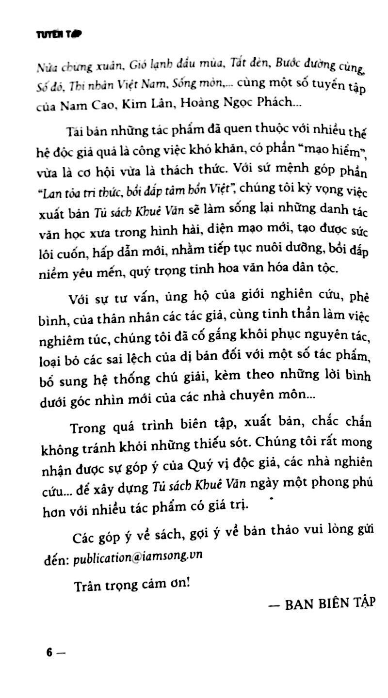 Sách - Tuyển tập Hoàng Ngọc Phách