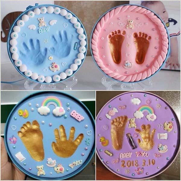 Bộ in dấu vân tay vân chân cho bé