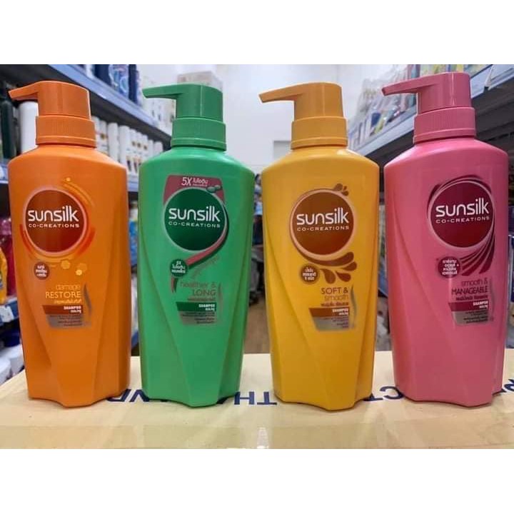 Dầu Gội Sunsilk Thái Lan 450Ml - Vàng