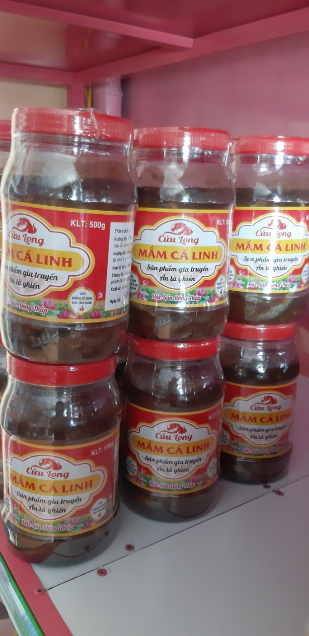 Mắm cá linh cửu long 500gr
