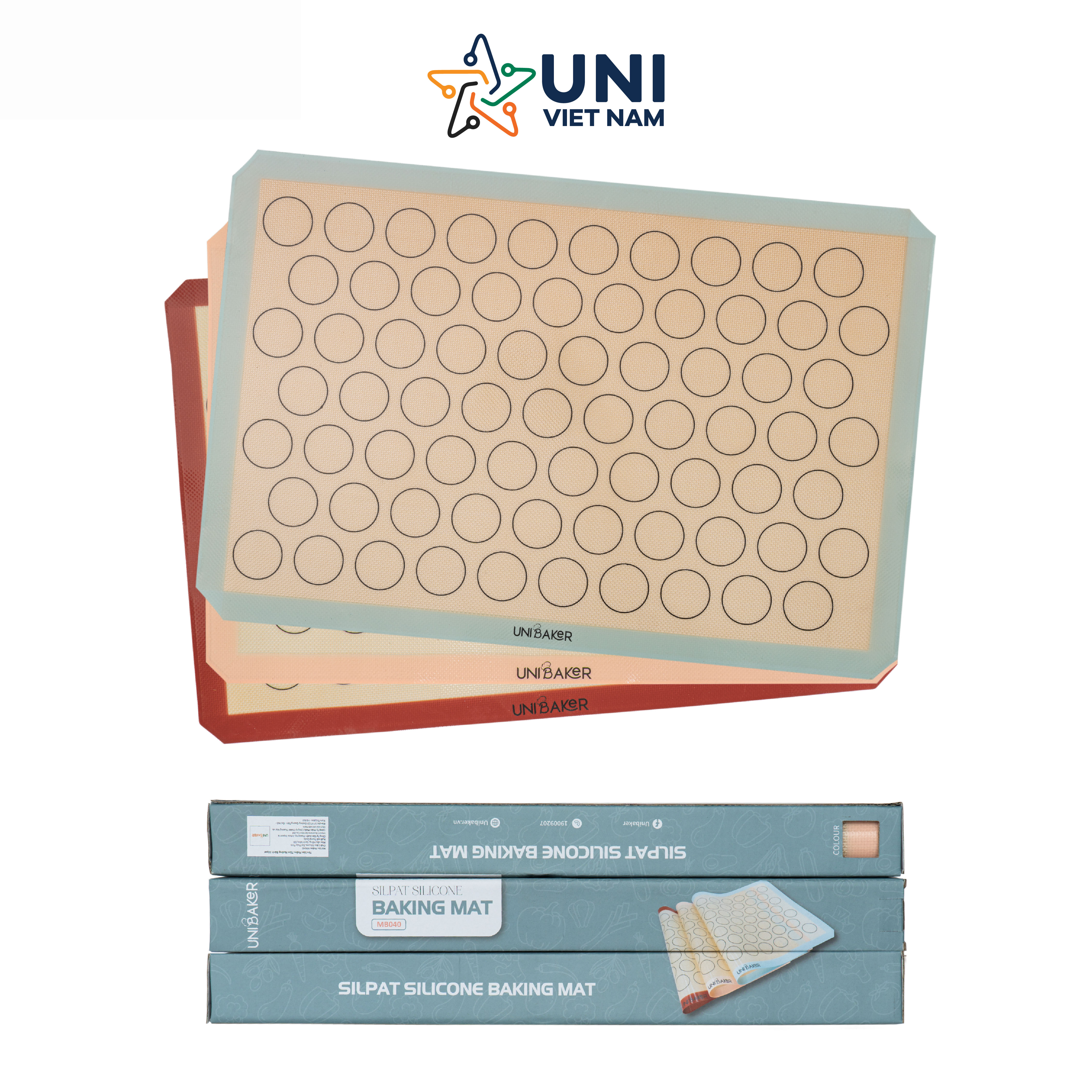 Thảm nướng bánh Silpat Unibaker MB040