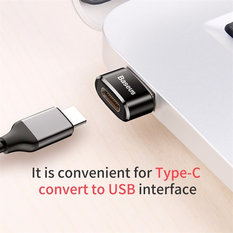 Đầu chuyển đổi OTG Baseus Từ Type-C ra USB/ USB ra Type-C/ Type-C ra Micro - Phân Phối TopLink