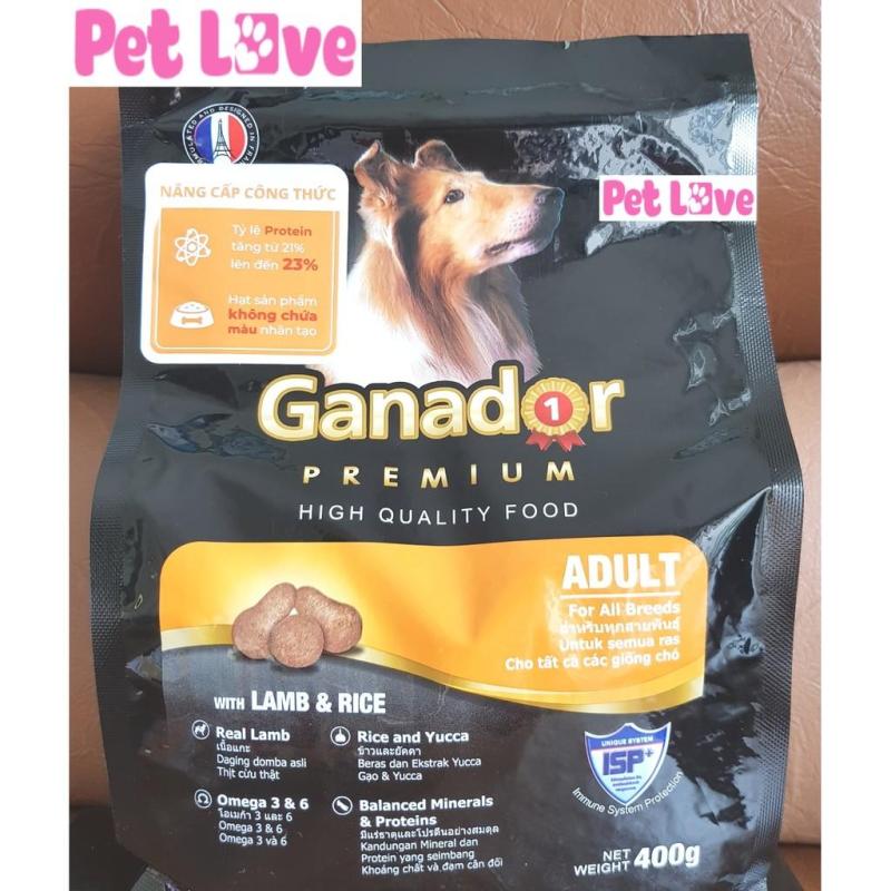 Thức ăn hạt Ganador cho chó lớn (gói 400g)