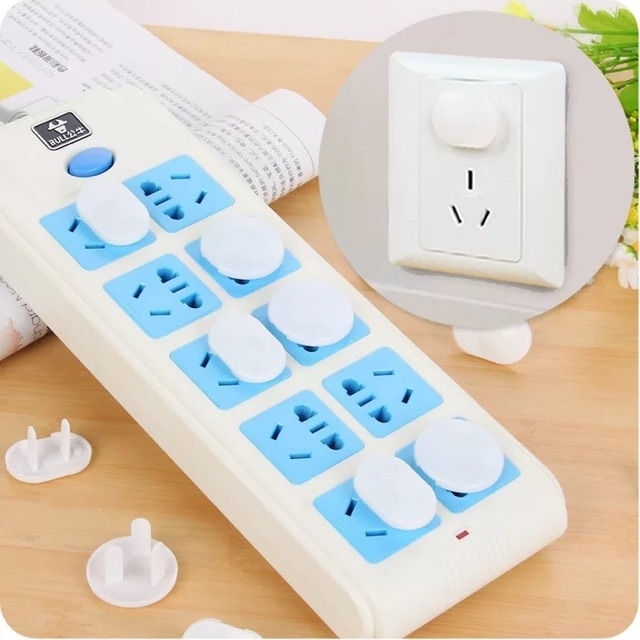 SET 5 NÚT BỊT Ổ ĐIỆN CHỐNG GIẬT AN TOÀN CHO BÉ