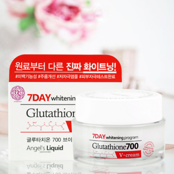 Kem Trắng Da 7day Whitening Program Glutathione 700