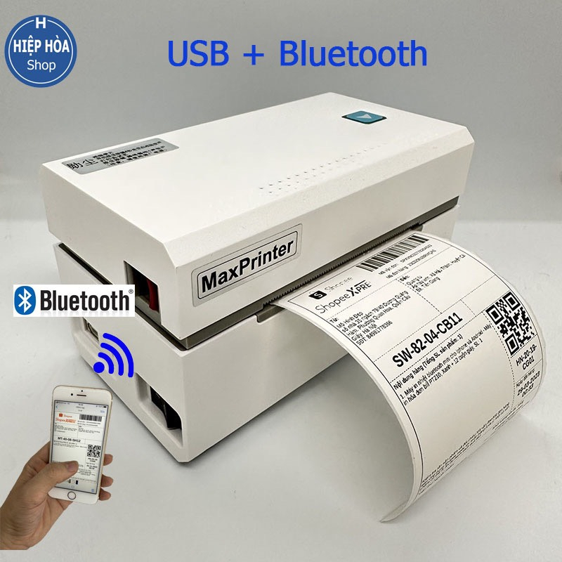 Máy in đơn hàng MaxPrinter-A7 - Máy in nhiệt Max printer A7
