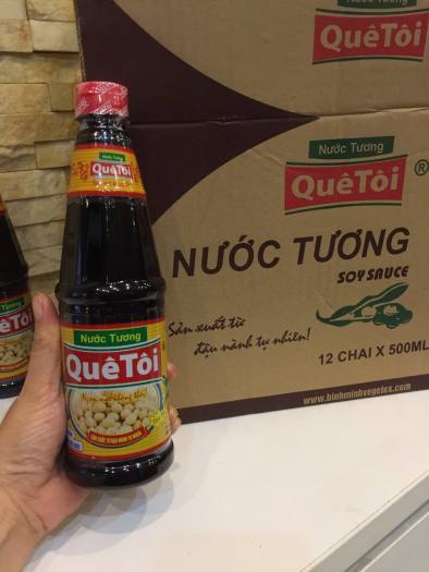 Nước tương Quê Tôi chai 500ml