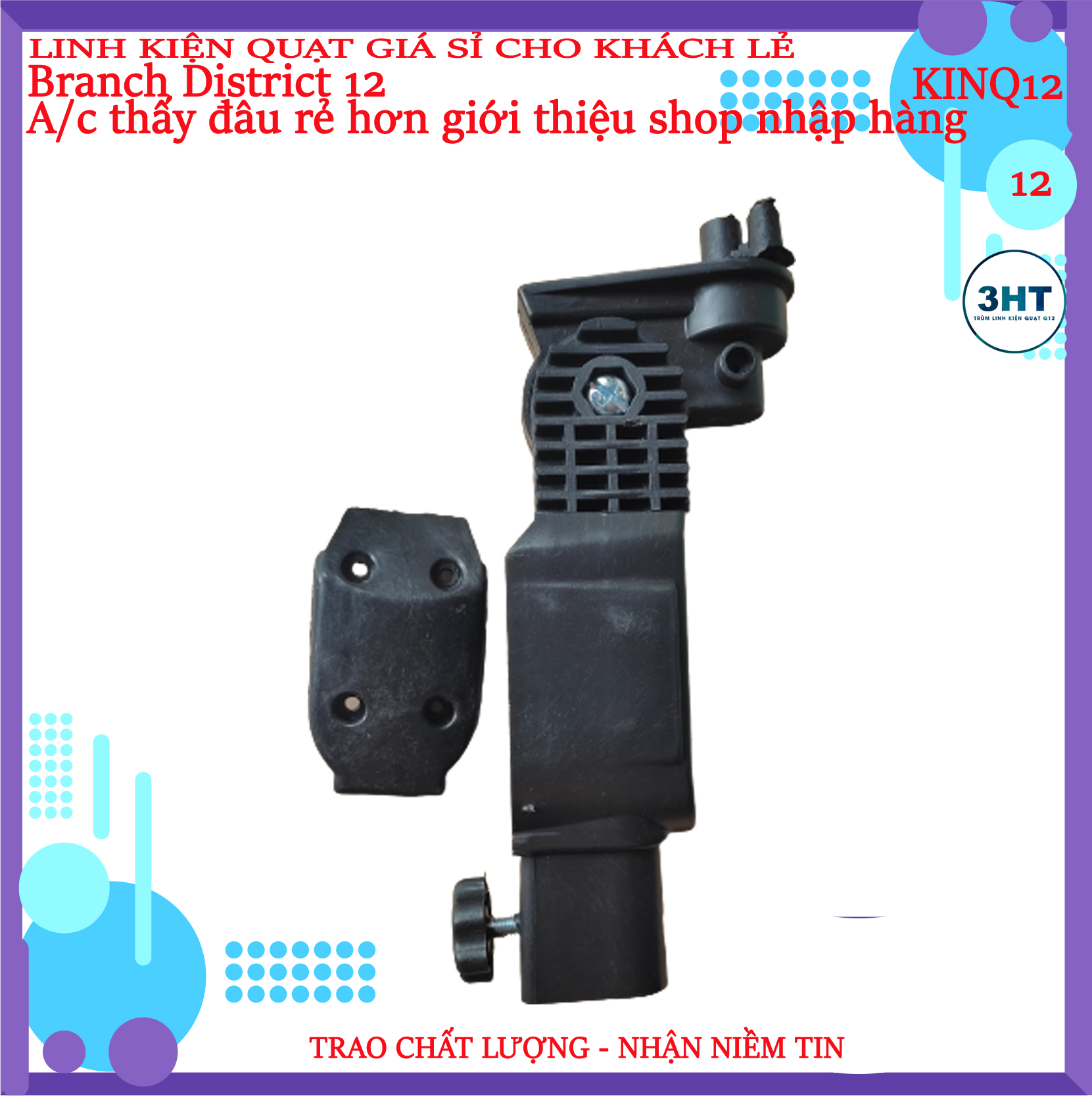 Thân cổ quạt đứng b4